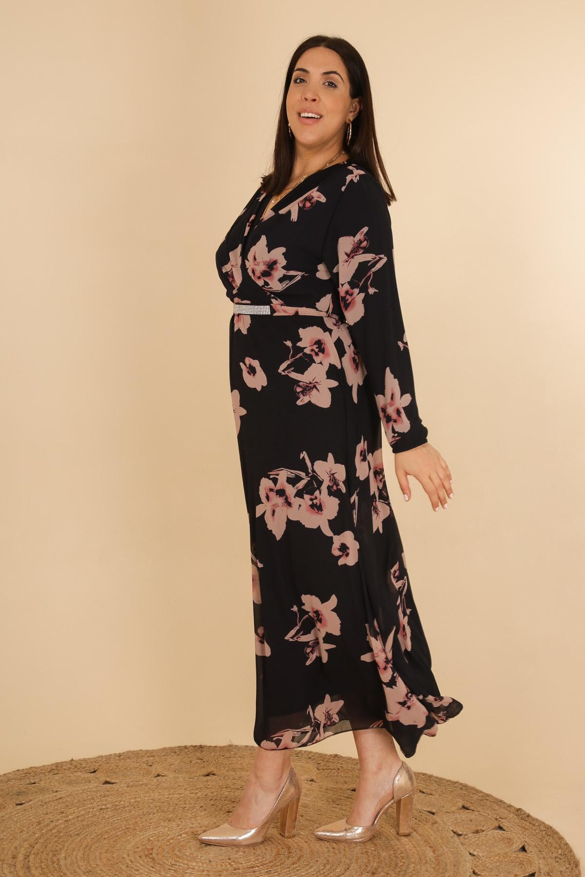 La robe fleurie - Big Fab Fashion