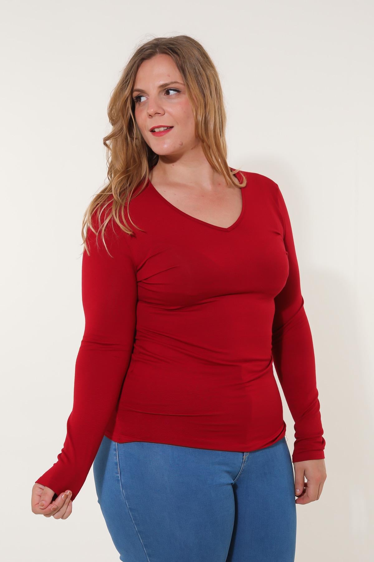 Le pull col V