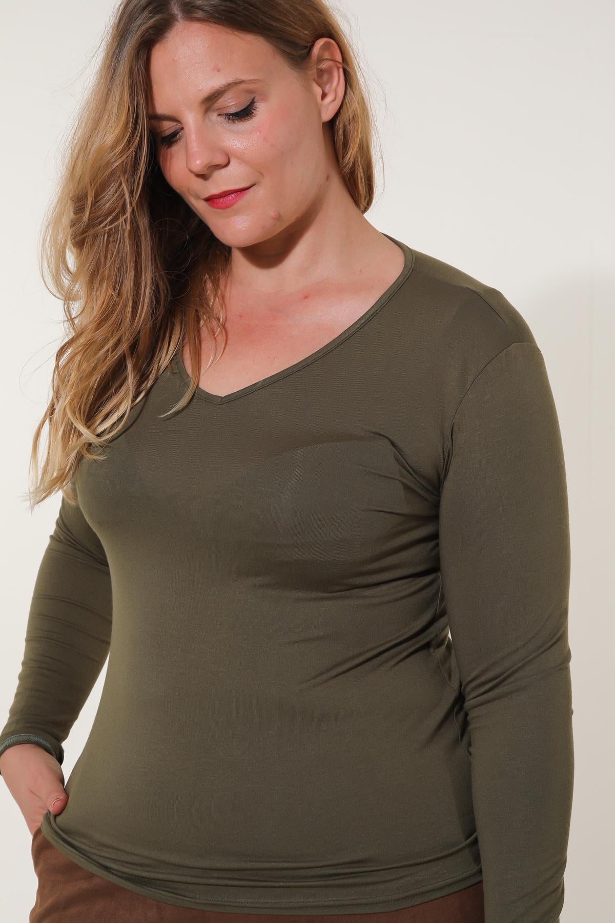 Le pull col V