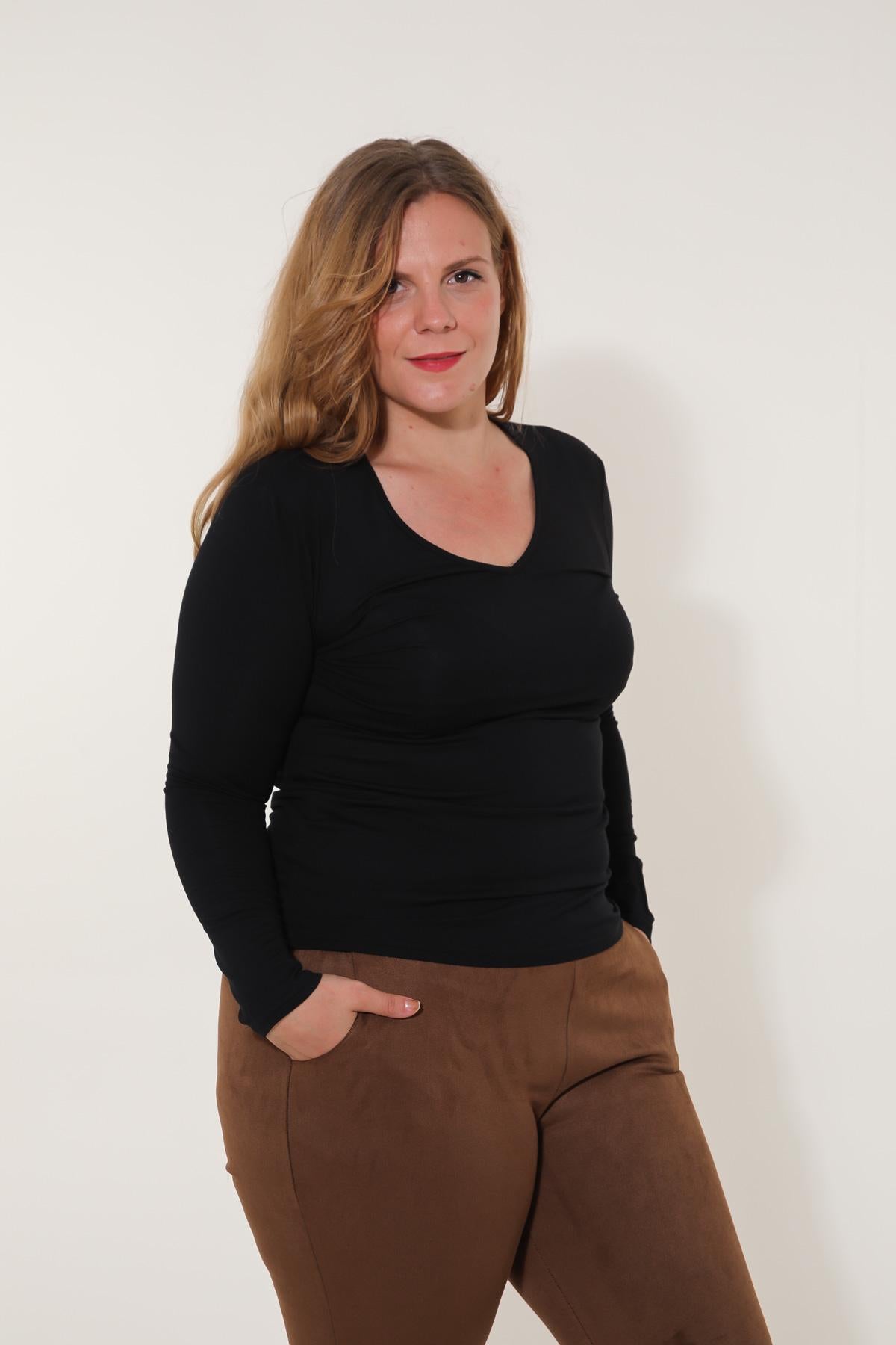 Le pull col V