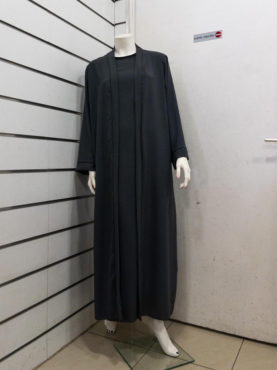 L'ensemble robe gilet simple