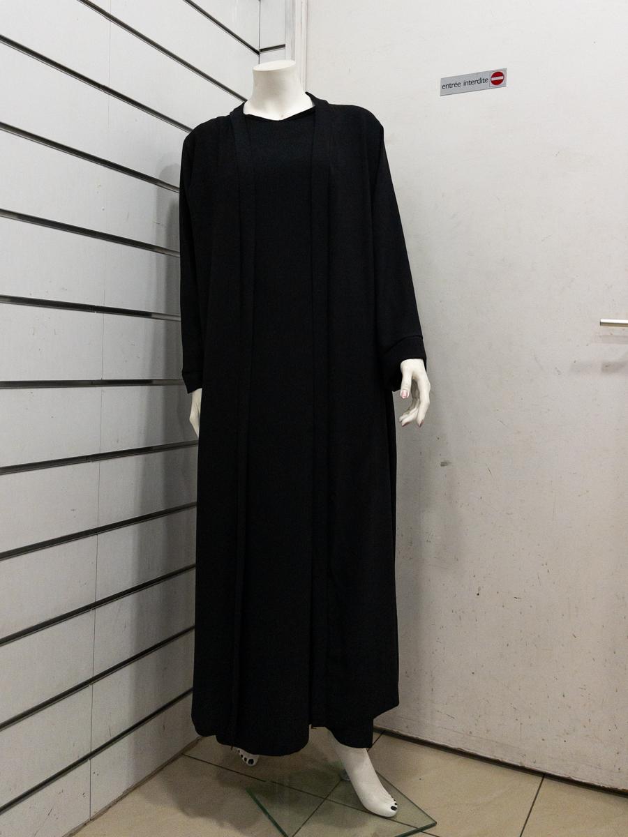 L'ensemble robe gilet simple