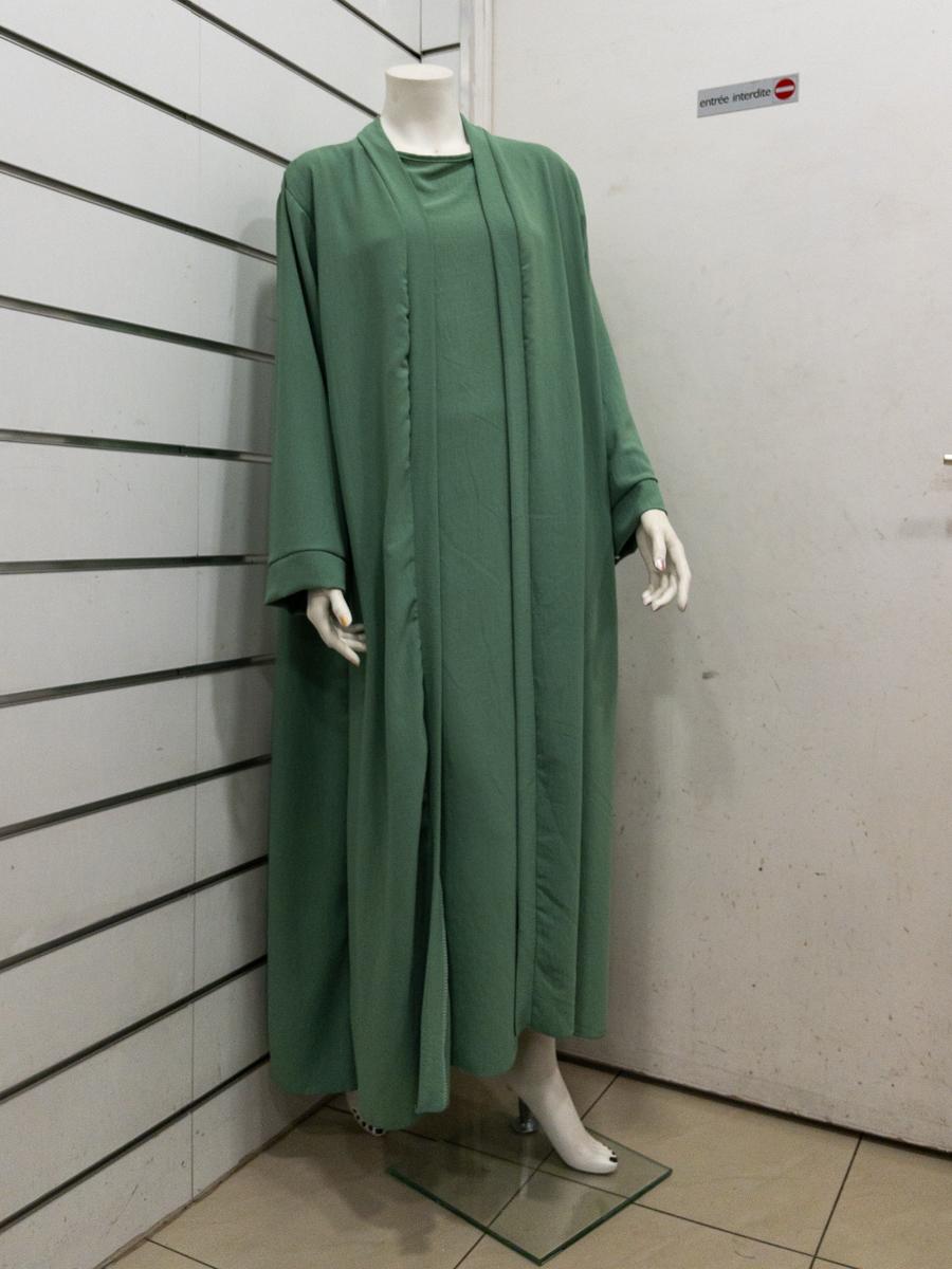 L'ensemble robe gilet simple