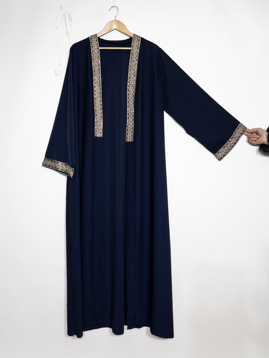 L'ensemble robe gilet brodé