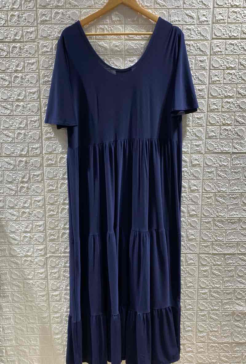 La robe babydoll en jersey - Big Fab Fashion