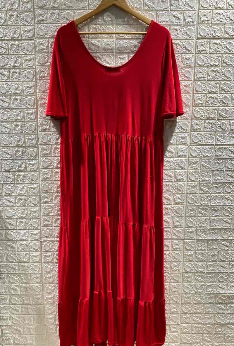 La robe babydoll en jersey - Big Fab Fashion