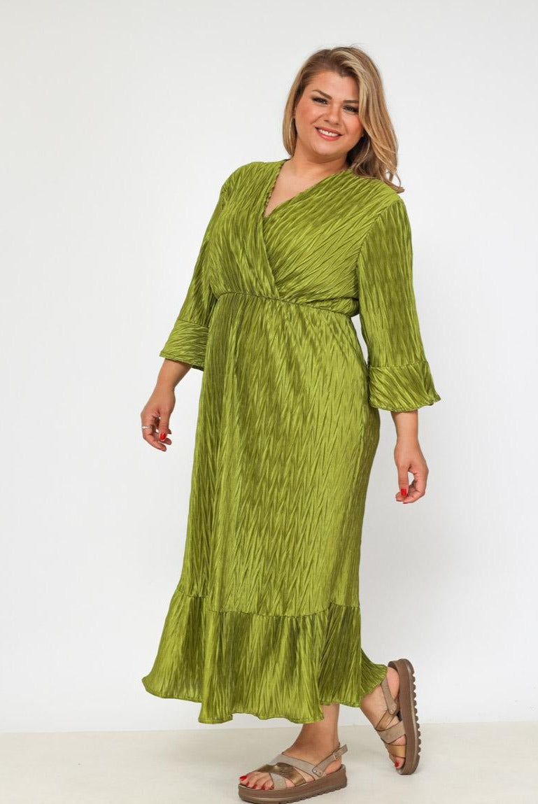 La robe texturée - Big Fab Fashion
