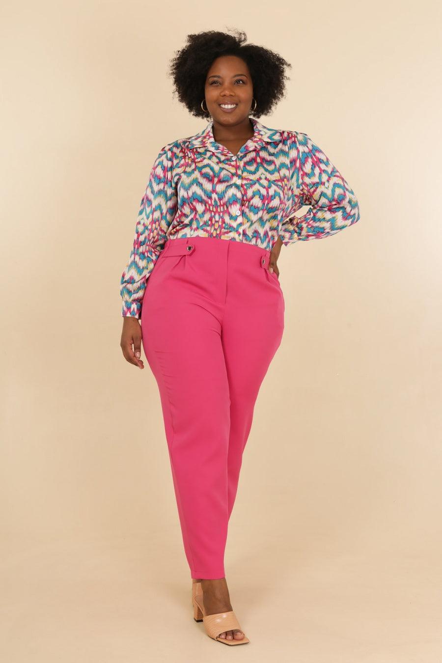 Le pantalon à boutons