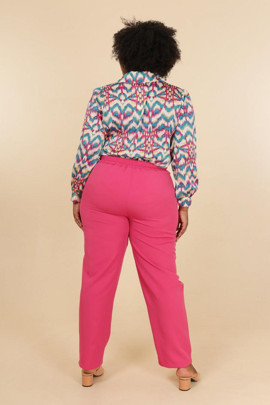 Le pantalon à boutons