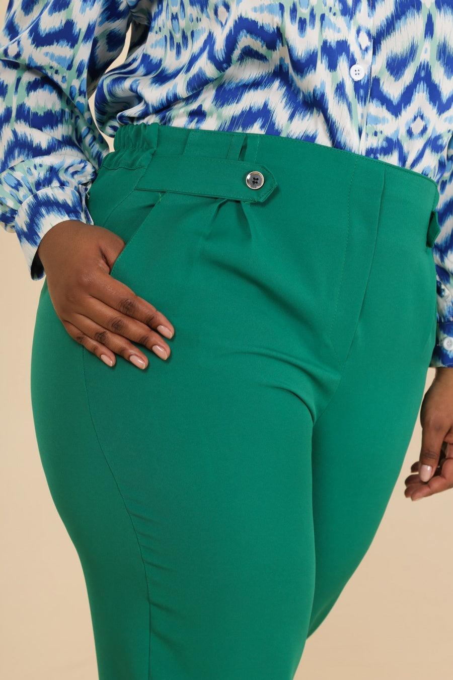 Le pantalon à boutons