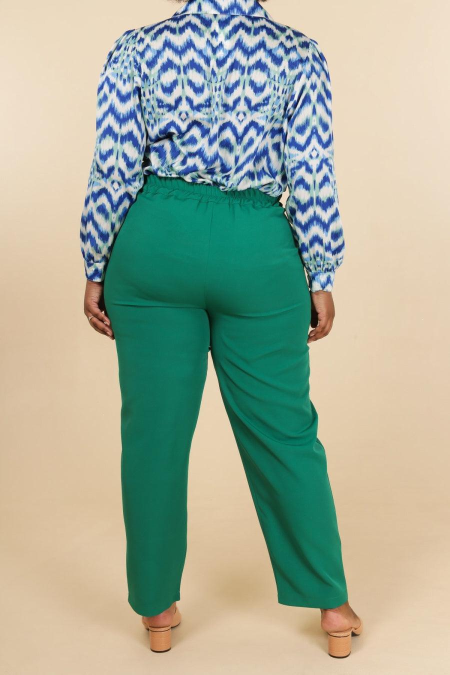 Le pantalon à boutons