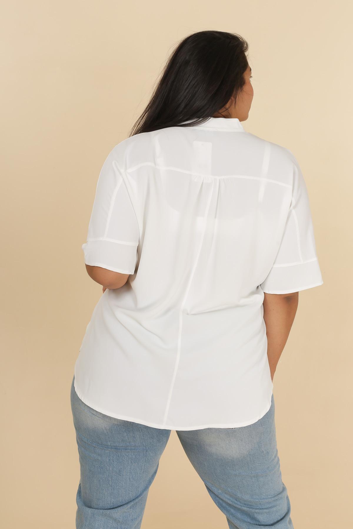 La blouse à poches - Big Fab Fashion