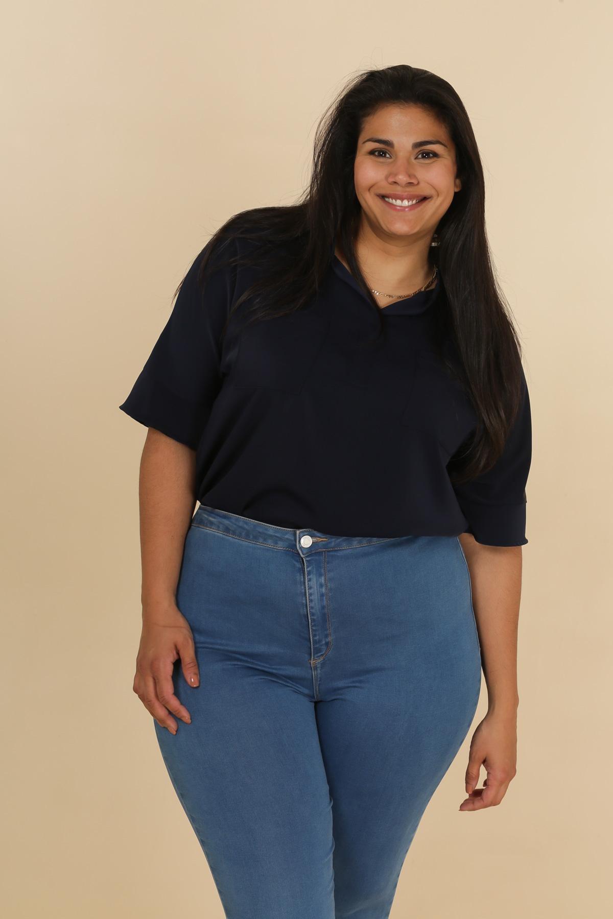 La blouse à poches - Big Fab Fashion