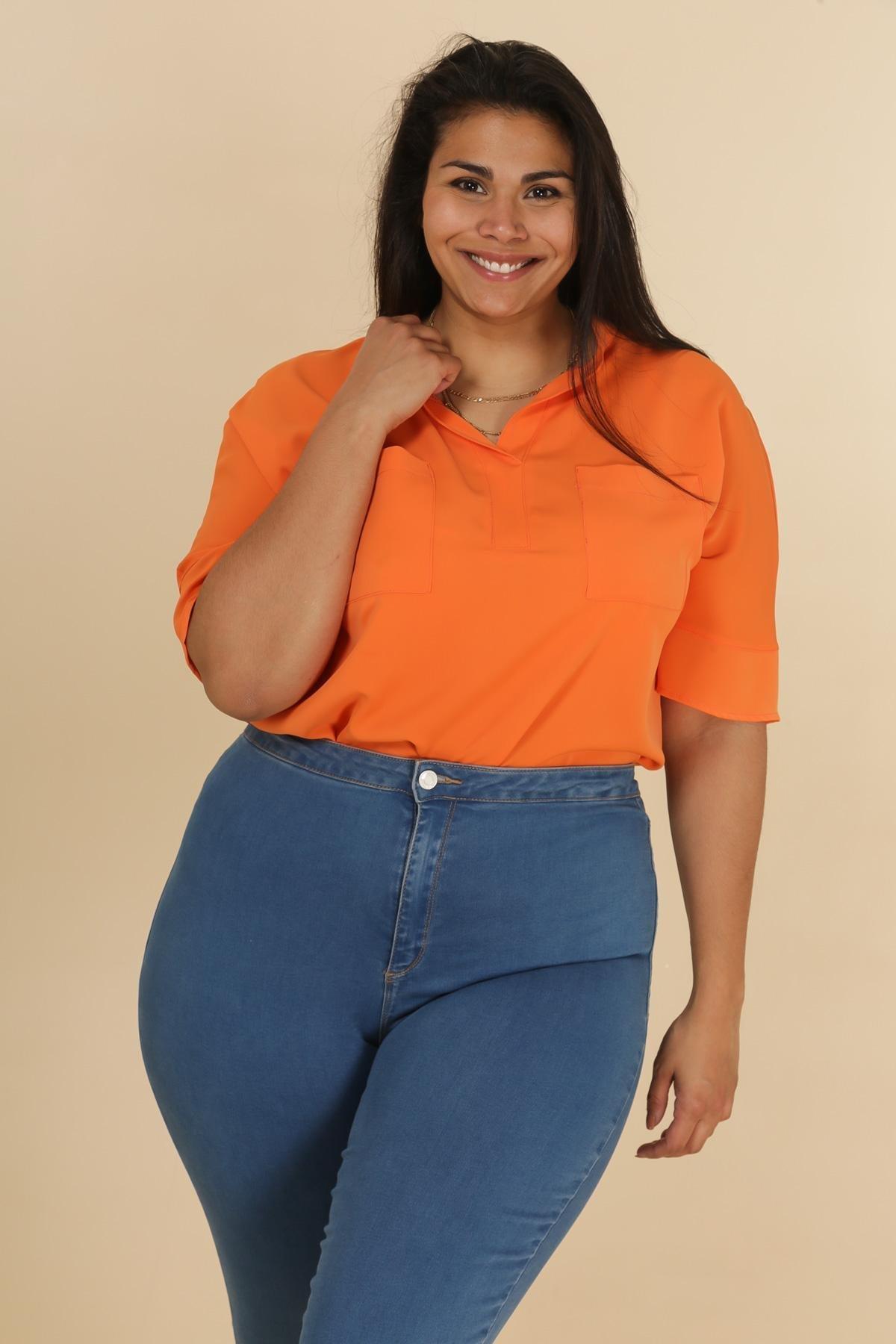 La blouse à poches
