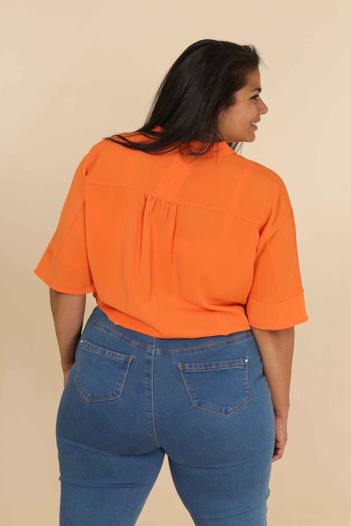 La blouse à poches