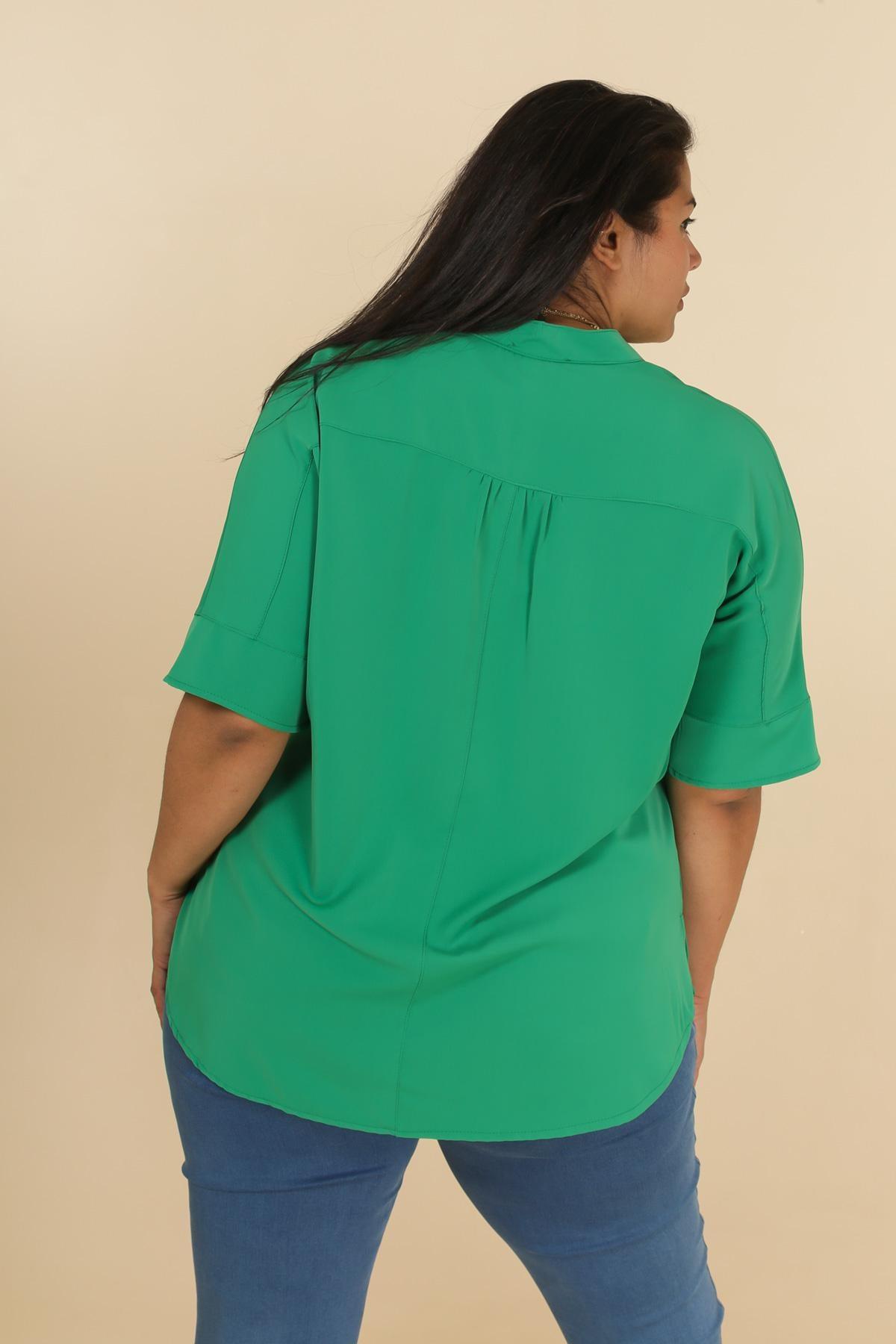 La blouse à poches - Big Fab Fashion