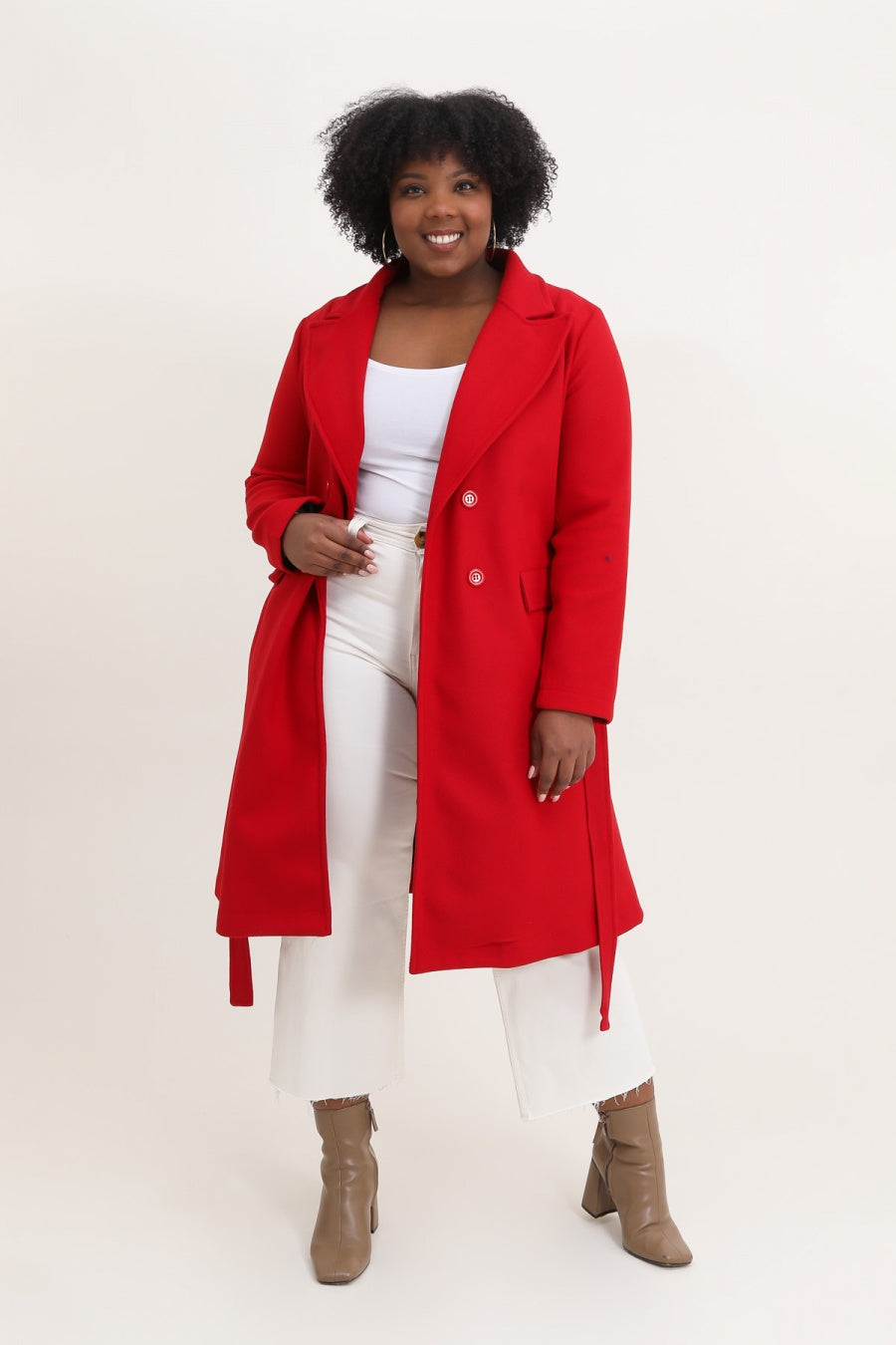 Le manteau à ceinture