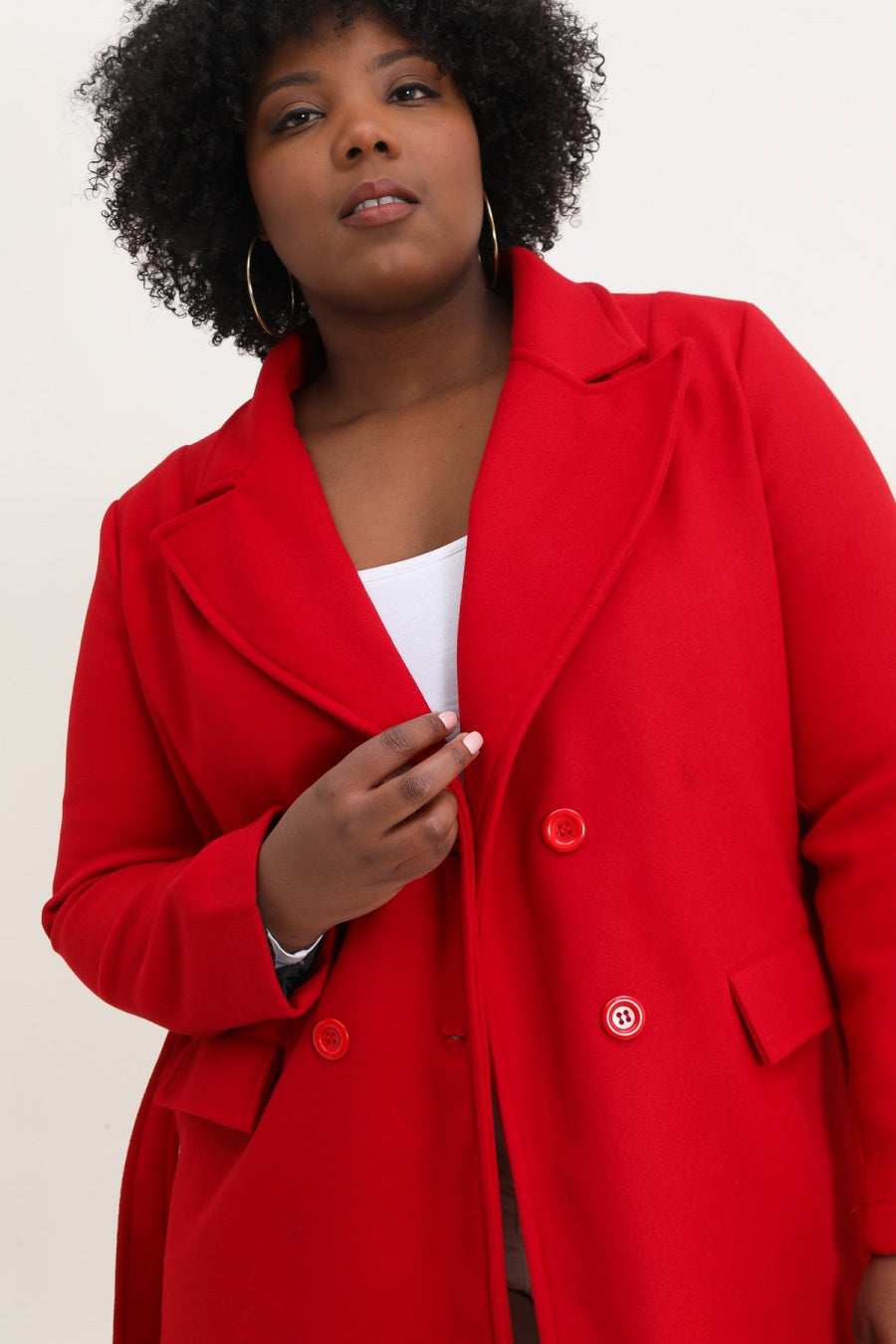 Le manteau à ceinture