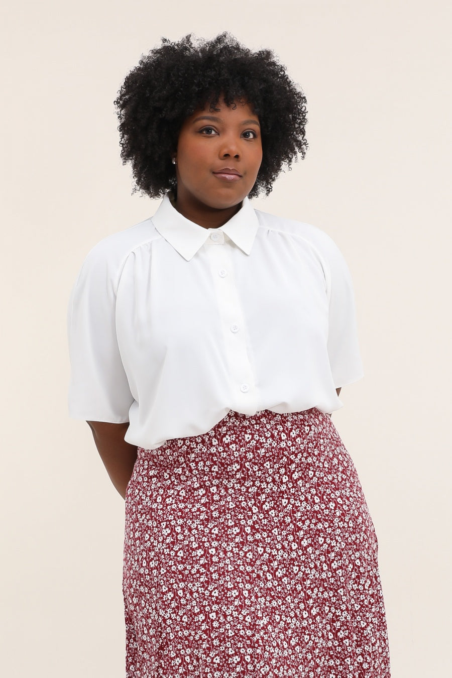 La chemise manches courtes