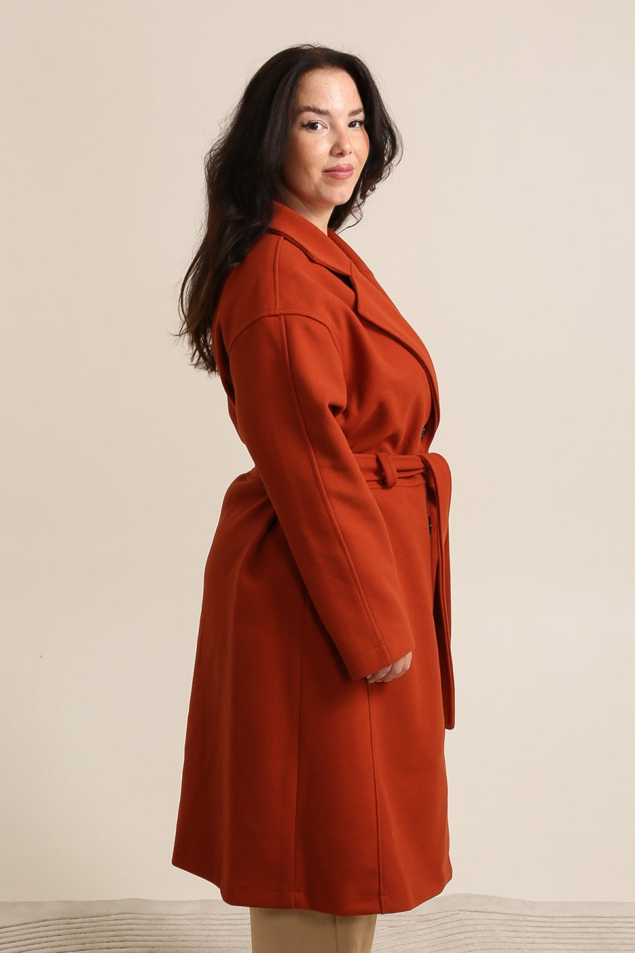 Le manteau à ceinture