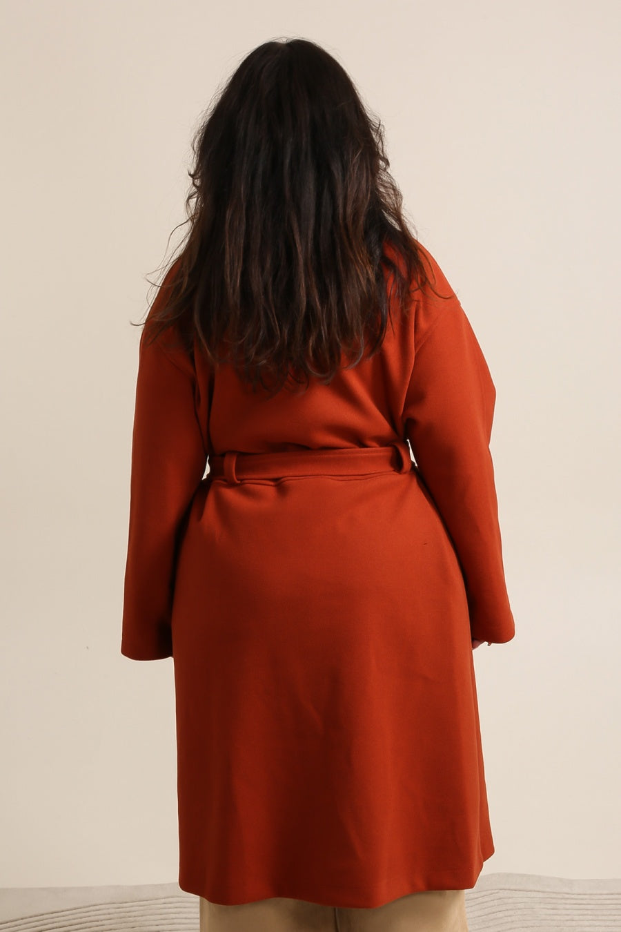 Le manteau à ceinture