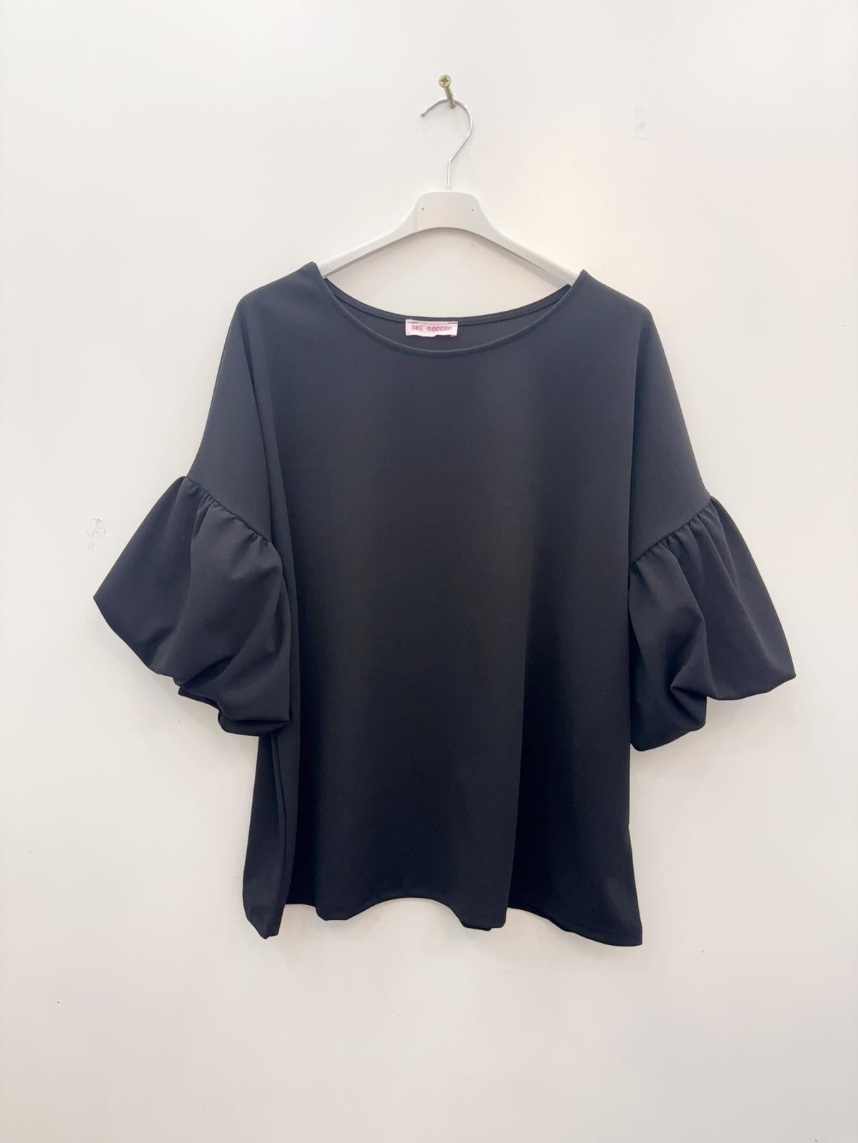 La blouse manches ballon