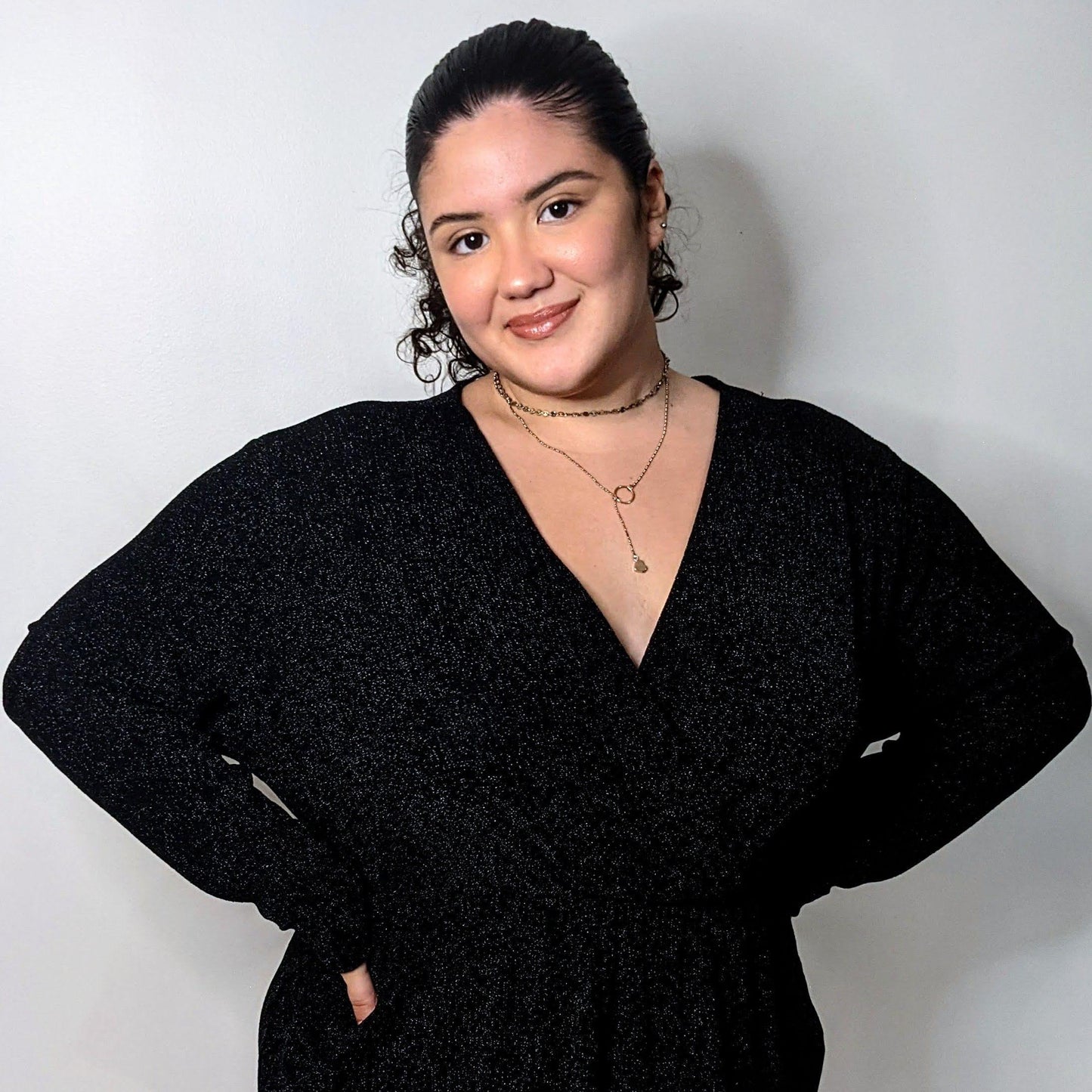 La robe pailletée - Big Fab Fashion