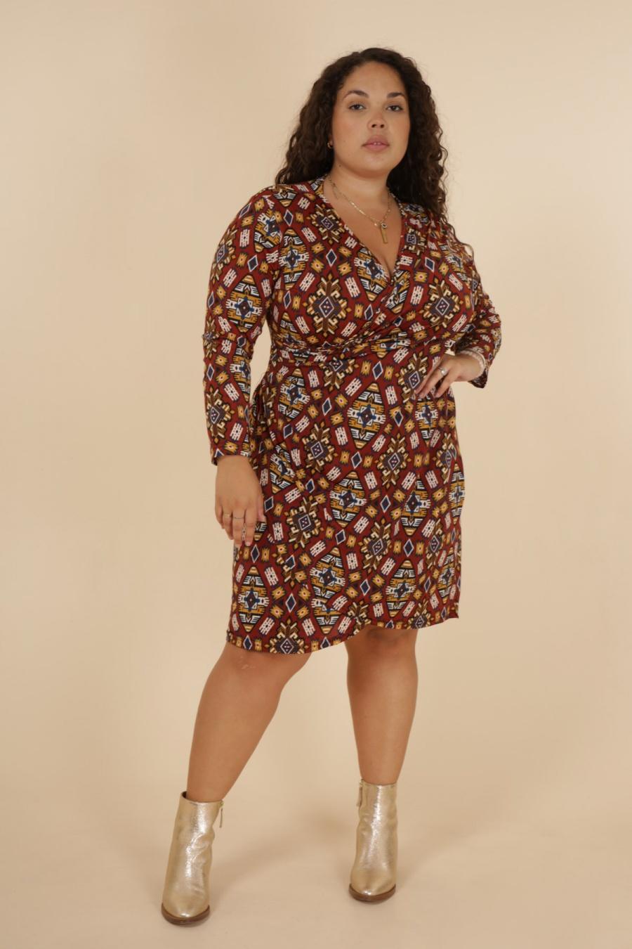 La robe imprimée