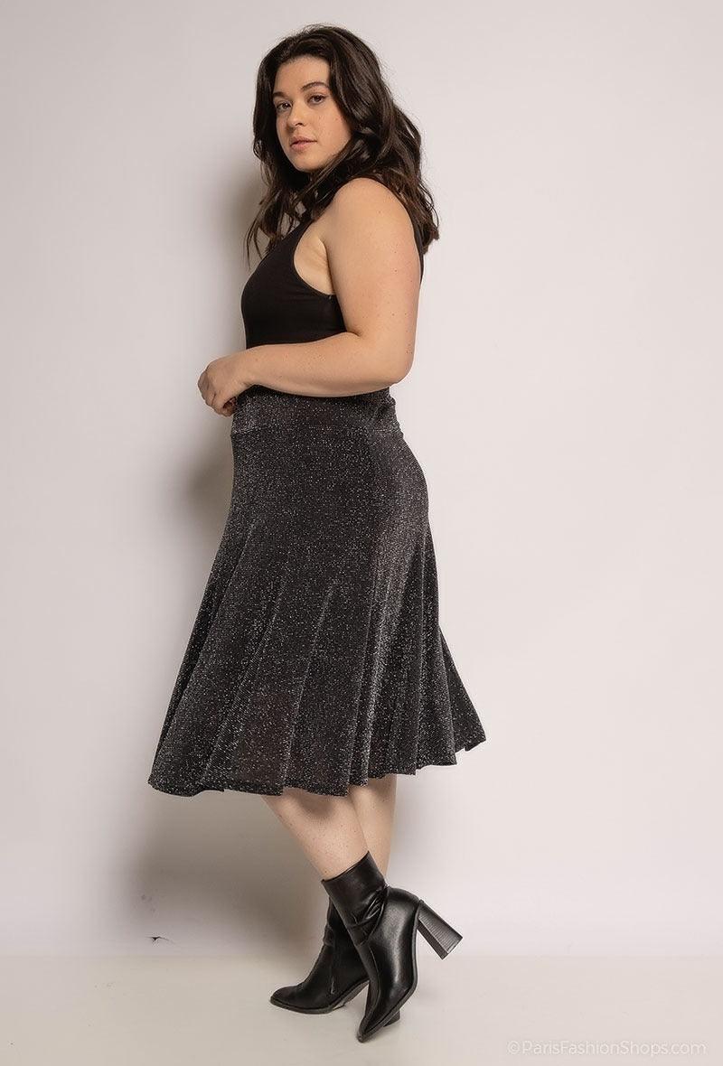 La jupe pailletée - Big Fab Fashion