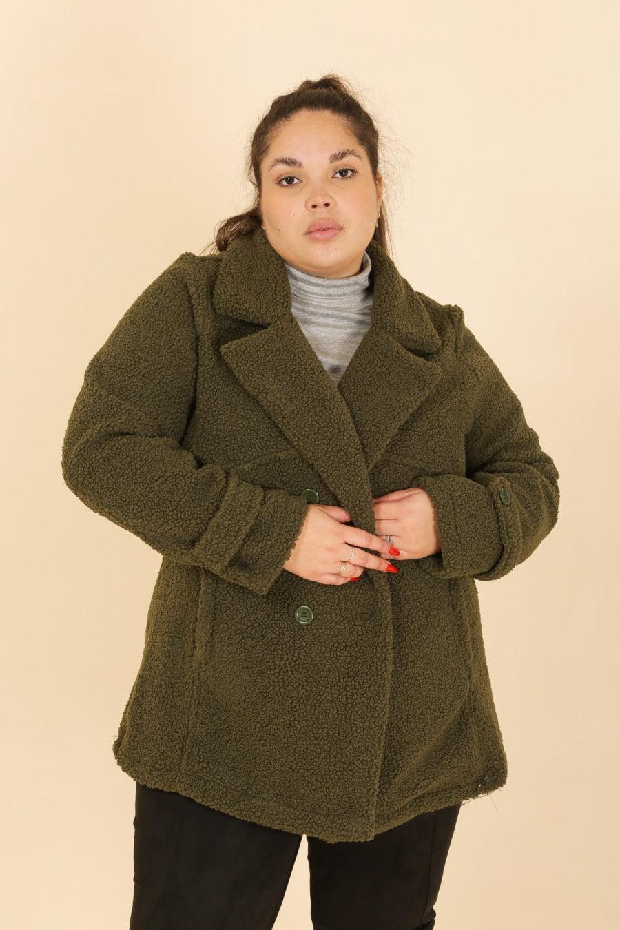 Le manteau mouton - Big Fab Fashion