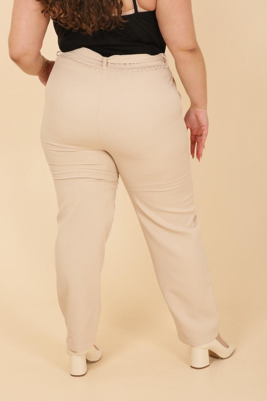 Le pantalon à ceinture - Big Fab Fashion