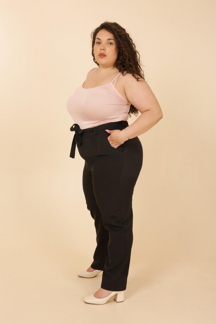Le pantalon à ceinture - Big Fab Fashion