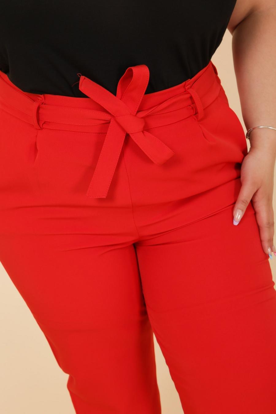 Le pantalon à ceinture - Big Fab Fashion