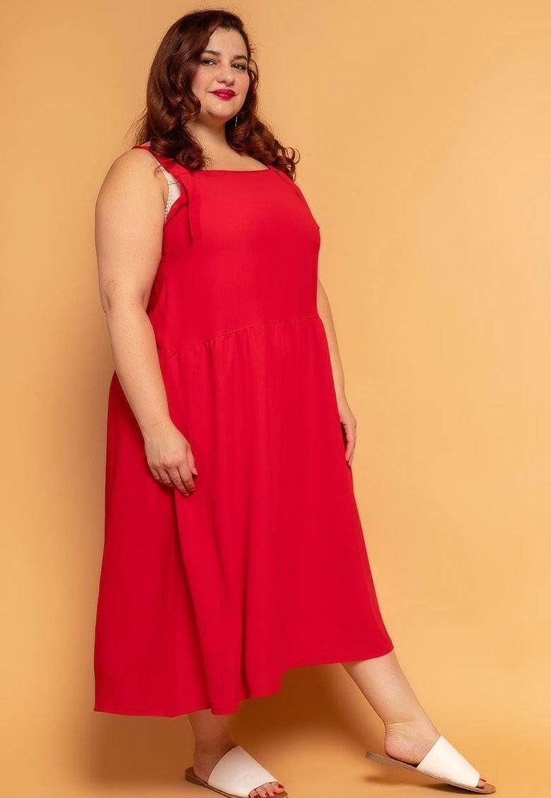 La robe à bretelles - Big Fab Fashion