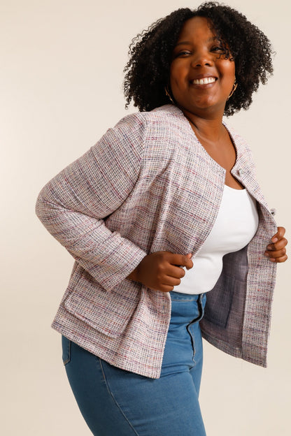 La veste quadrillée