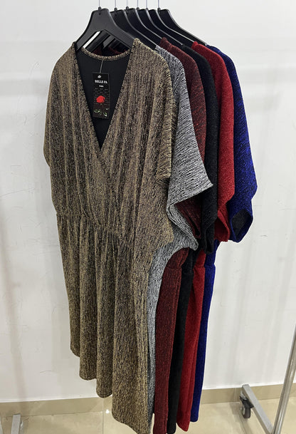 La robe courte pailletée