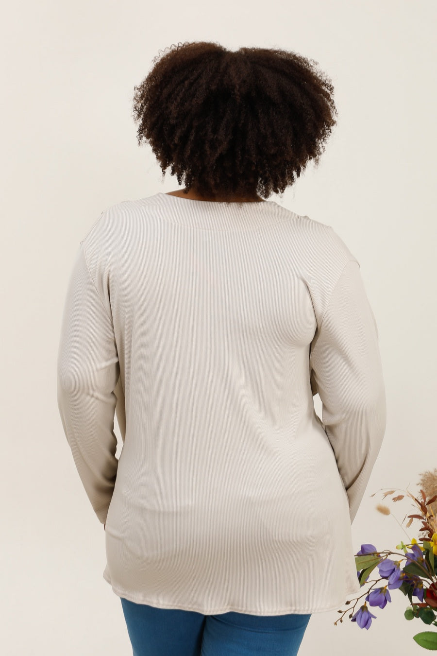 Le pull cache-cœur