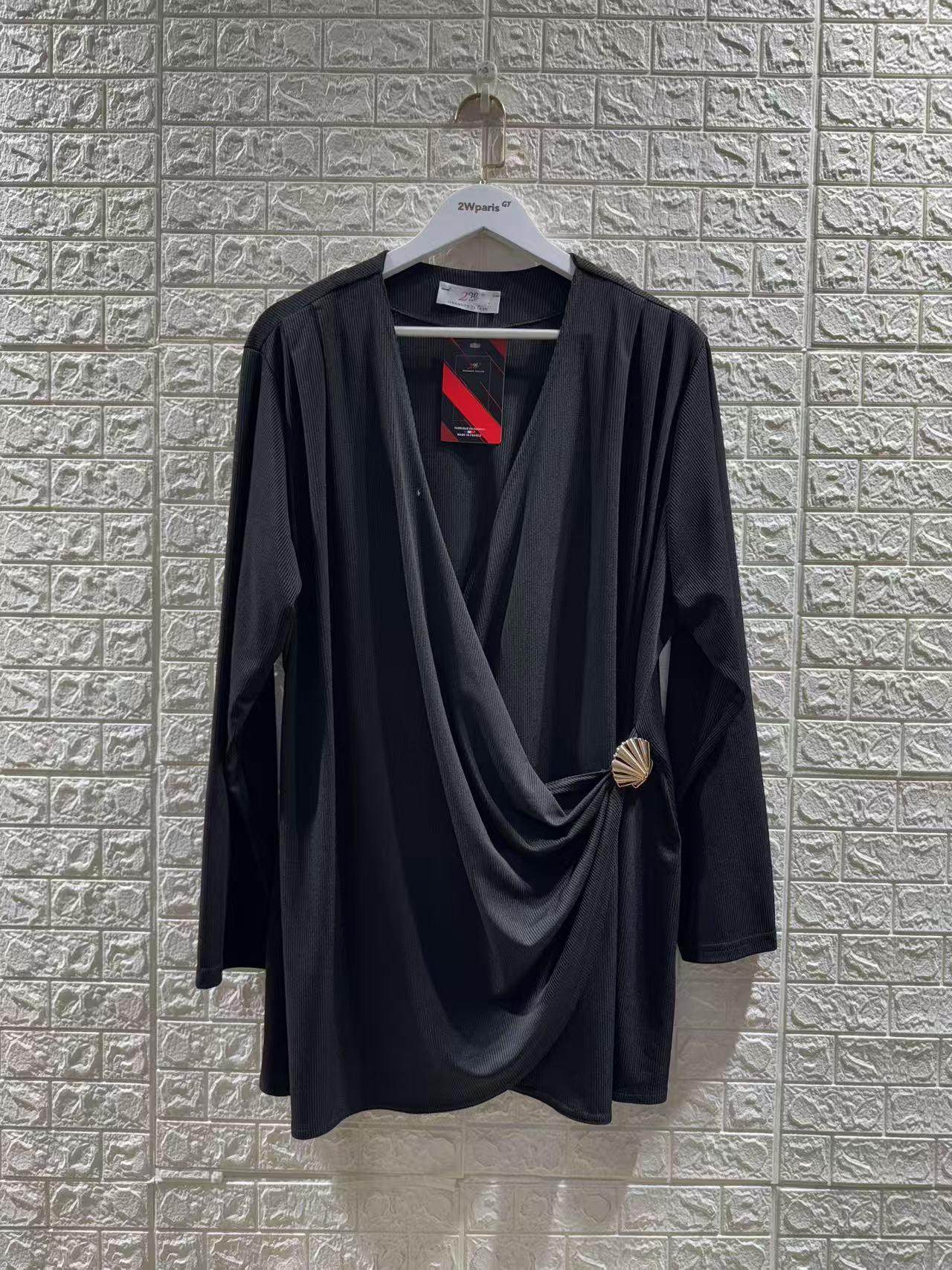 Le pull cache-cœur