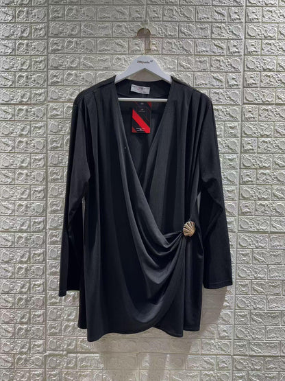Le pull cache-cœur