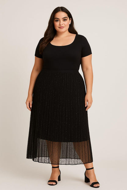 La jupe longue pailletée