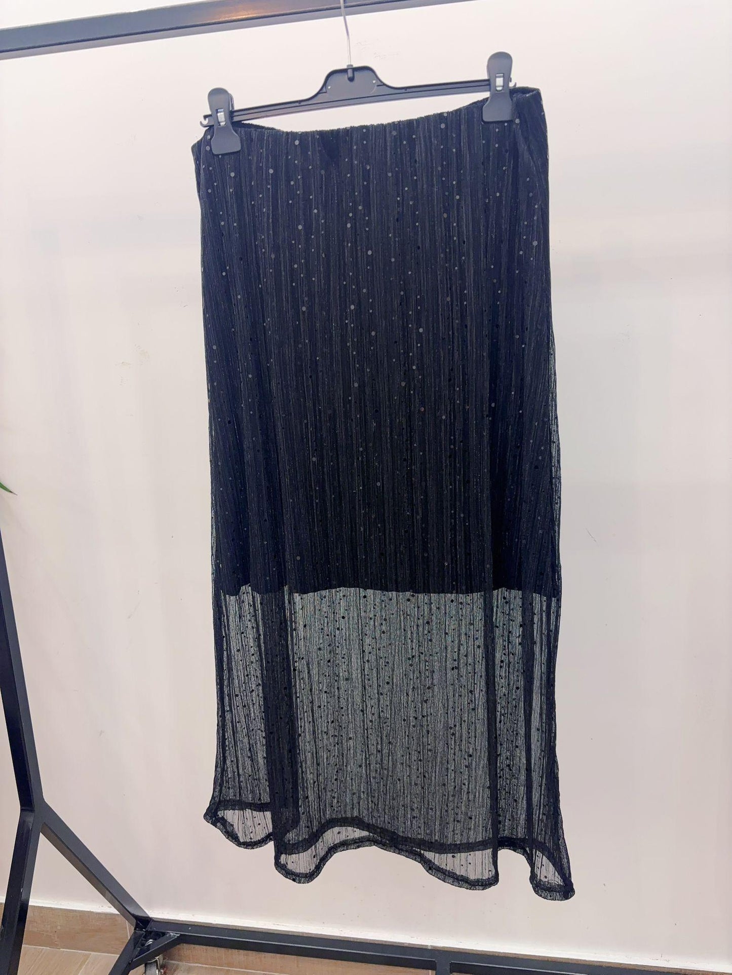 La jupe longue pailletée