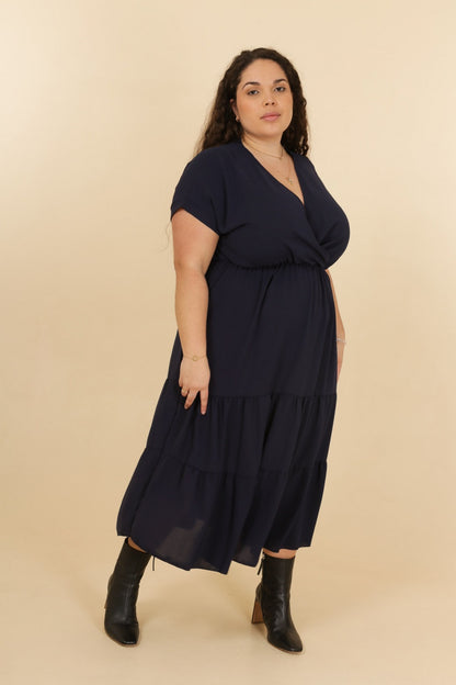 La robe babydoll cache-cœur