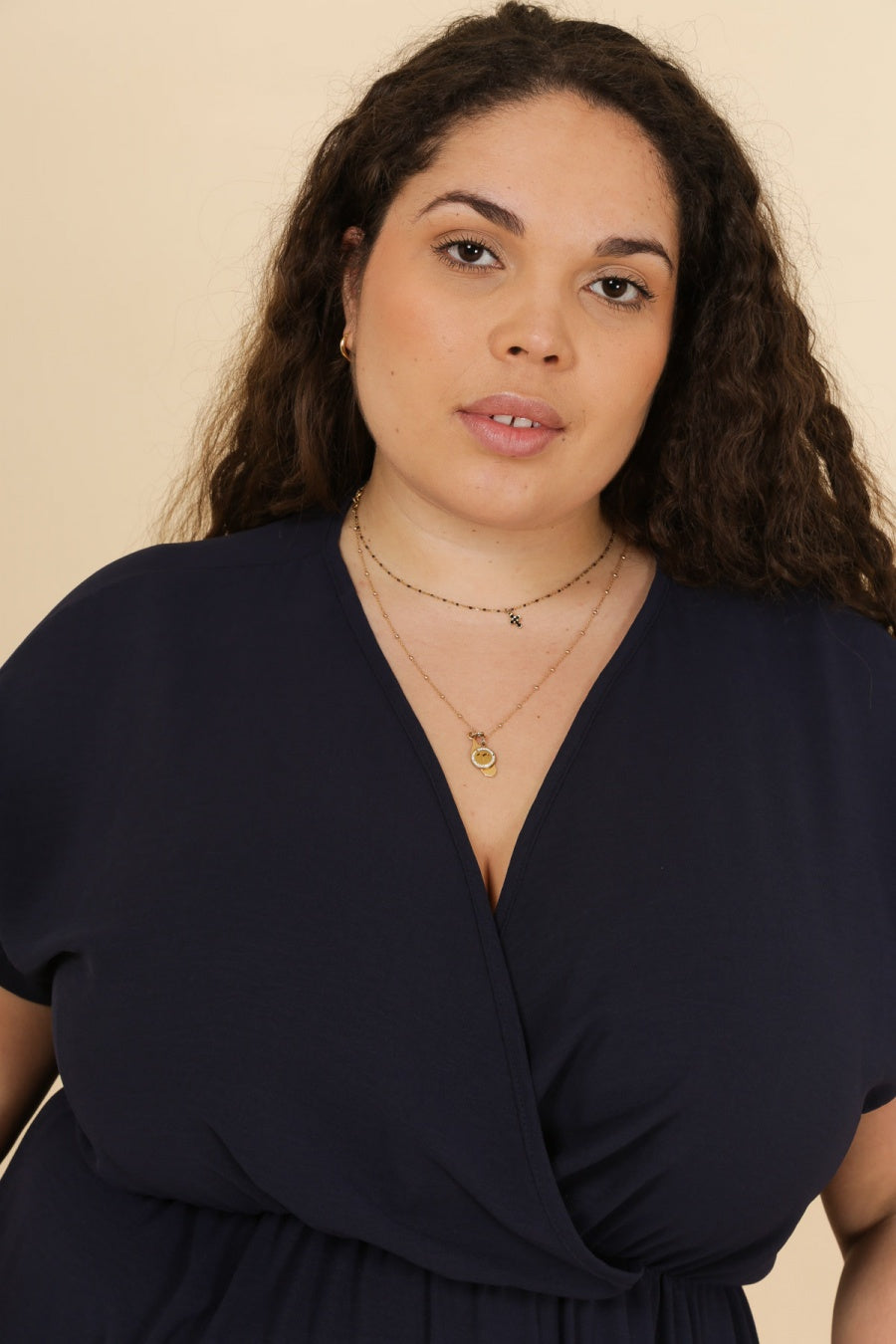 La robe babydoll cache-cœur