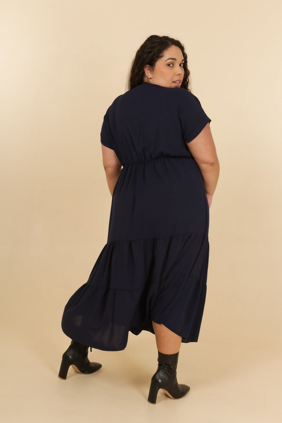 La robe babydoll cache-cœur