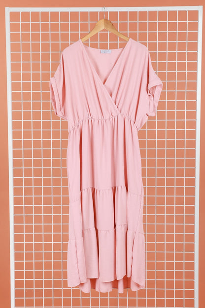 La robe babydoll cache-cœur