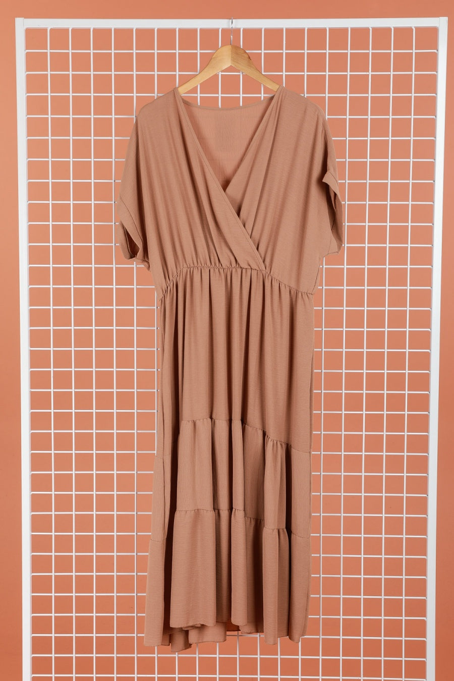 La robe babydoll cache-cœur