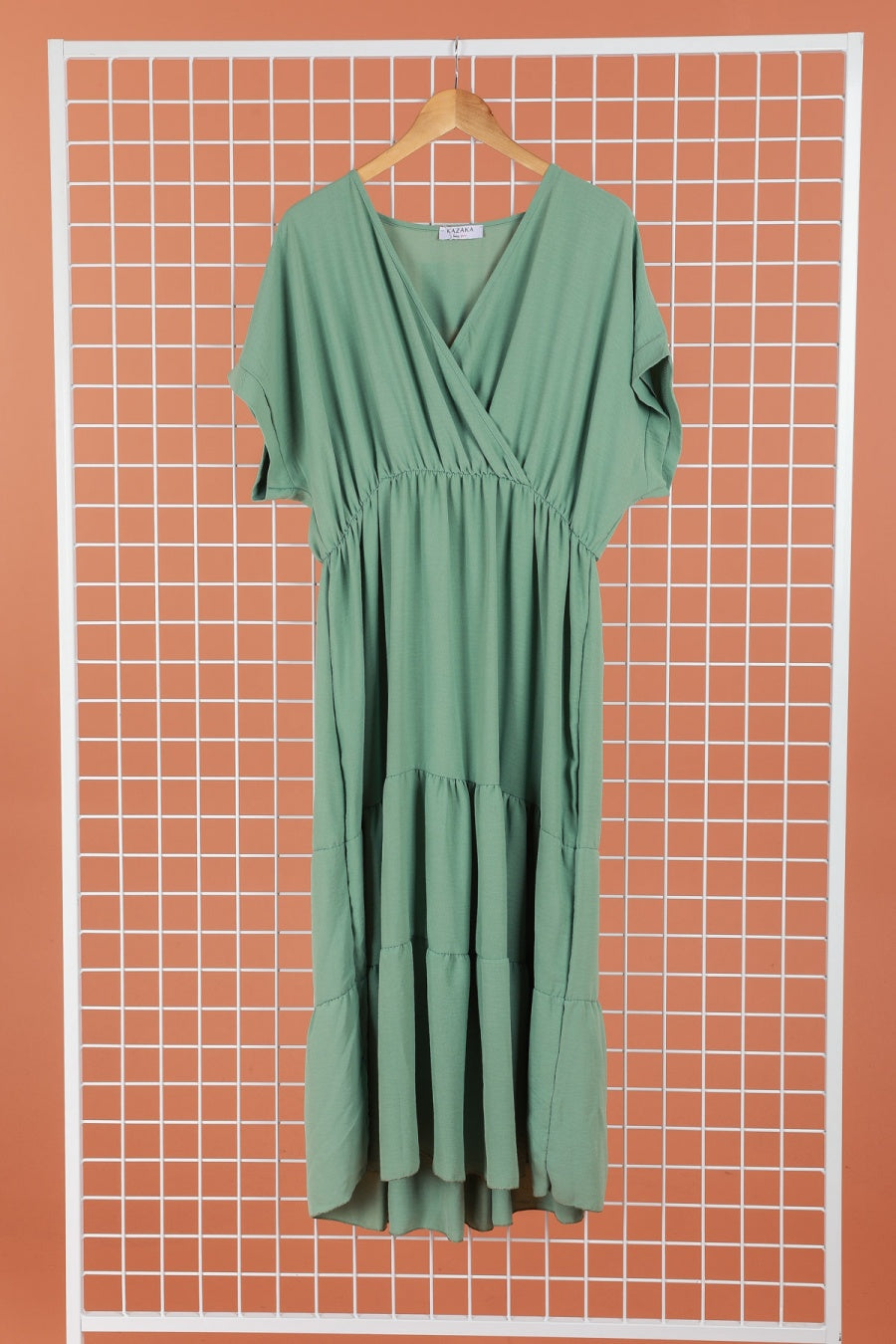 La robe babydoll cache-cœur
