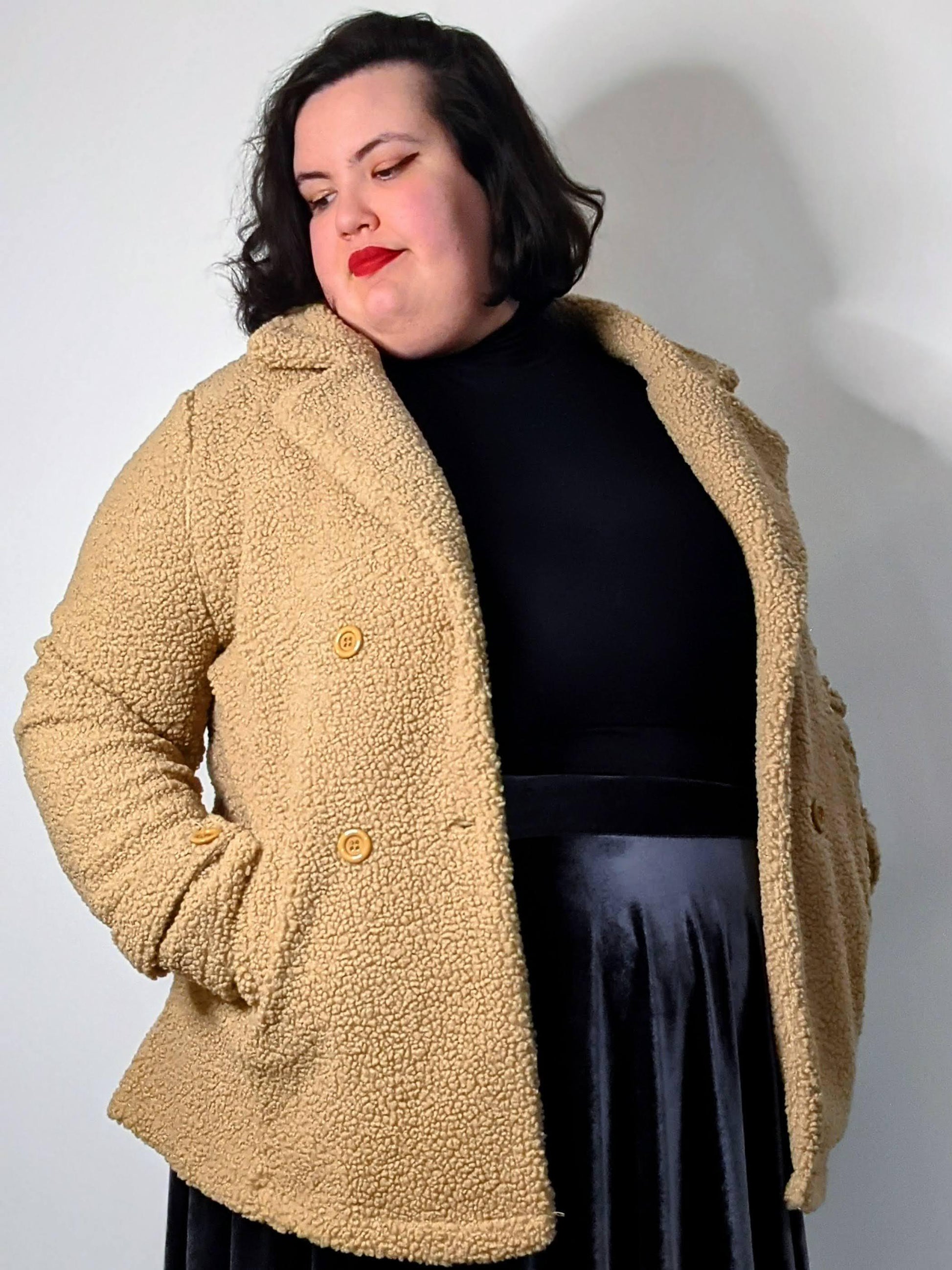 Le manteau mouton - Big Fab Fashion