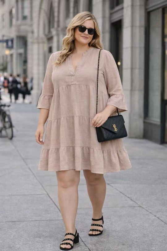 La robe babydoll courte