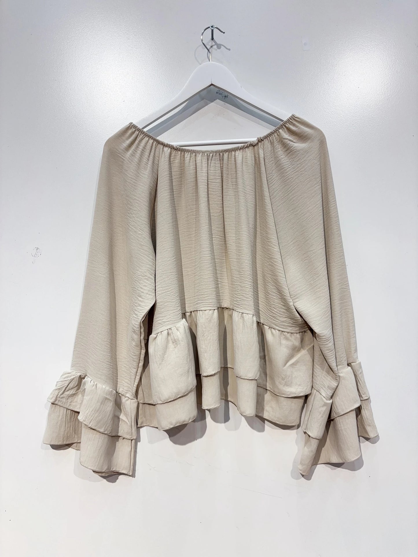 Le crop top à volants